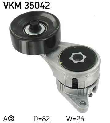 Rolo tensor da correia trapezoidal estriada SKF ref. VKM 35042